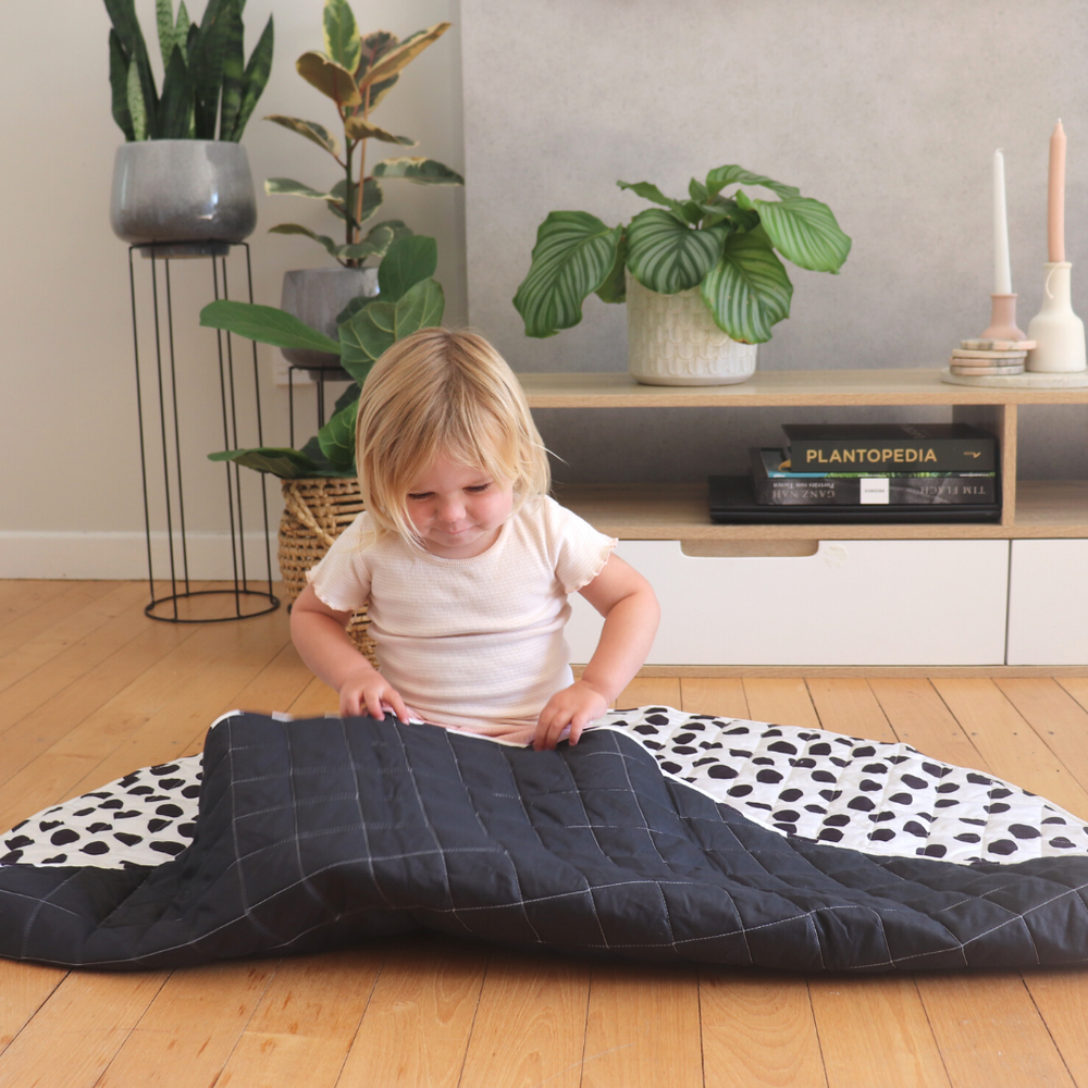 
                  
                    Clearance - Luxe Cotton Play Mat - Dottie (Lucky last!)
                  
                